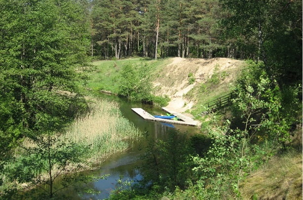 Baidarių nuoma ančios upe
